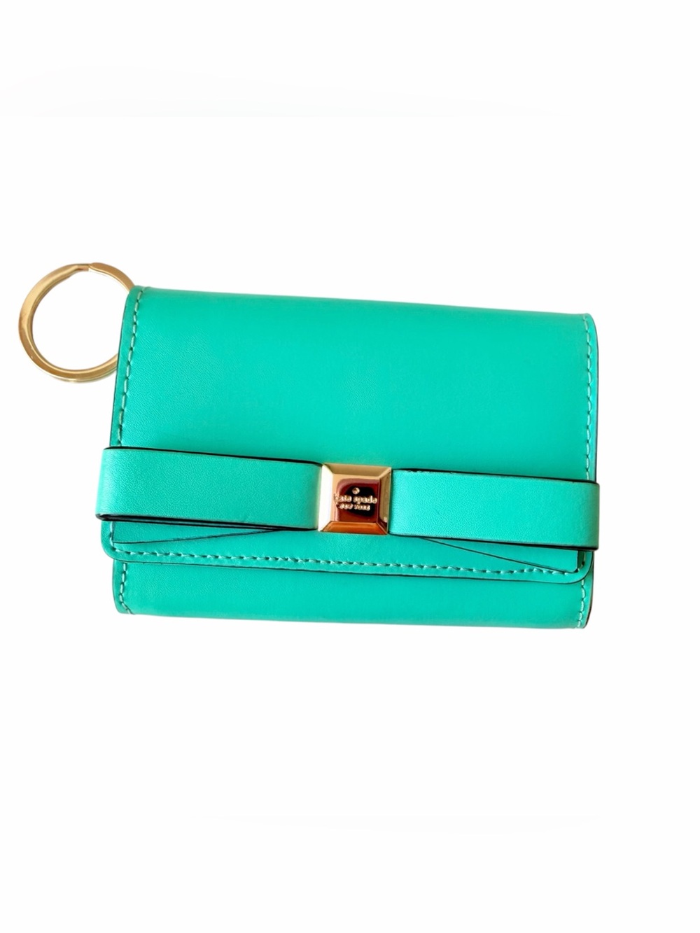 Kate Spade Darla Montford Tiffany Blue Keychain Wallet